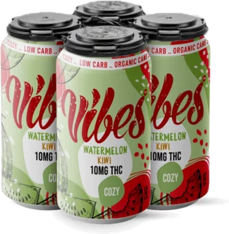 VIBES WATERMELON KIWI THC 4CN