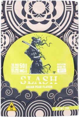 SLASH PEAR GUMMIES THC 10 SERVINGS