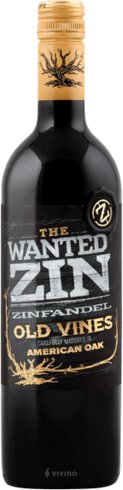 The Wanted Zin Old Vines Zinfandel Puglia IGT