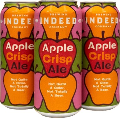 INDEED APPLE CRISP ALE 4CN 16OZ