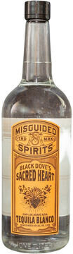 Misguided Spirits Black Doves Sacred Heart Tequila Blanco 1L
