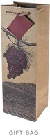 Illustrated Grapes Gift Bag By Cake Walk