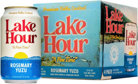 Lake Hour Rosemary Yuzu Vodka Cocktail