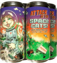 Paperback Brewing Co Attack Of The Space Cats Hazy Ipa Beer California Usa