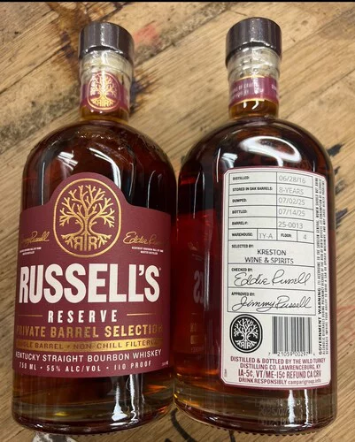 Russell's Reserve Single Barrel Bourbon