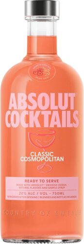 Absolut Cocktails Classic Cosmopolitan