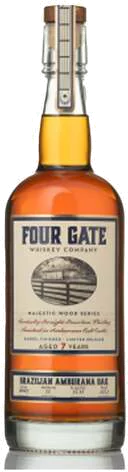 Four Gate Majestic Wood Series 'Brazilian Amburana Oak' Bourbon Whiskey
