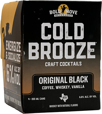 Bold Move Cold Brooze Coffee Whiskey