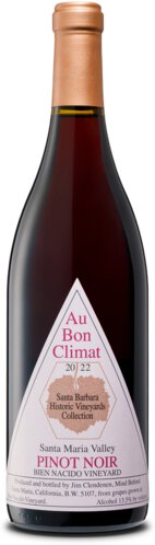 Au Bon Climat Pinot Noir Bien Nacido Vineyard Santa Maria Valley