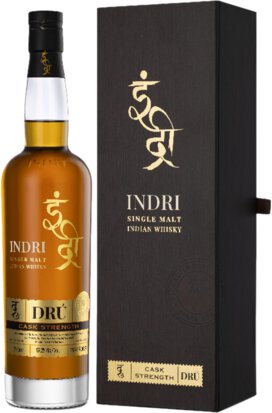 Indri Single Malt Indian Whisky Dru Cask Strength