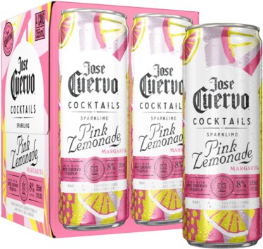 Jose Cuervo Pink Lemonade 4 Pk