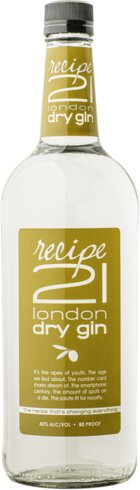 Recipe 21 Dry Gin 1l