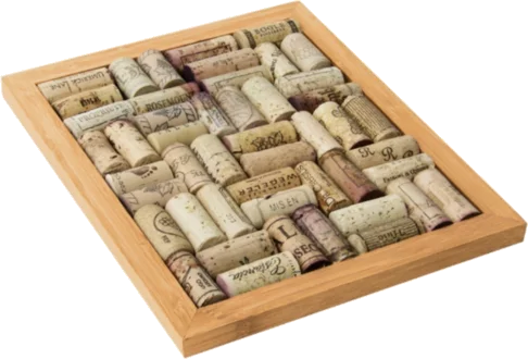 Bamboo Corkboard Trivet Kit