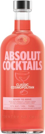 Absolut Cocktails Classic Cosmopolitan