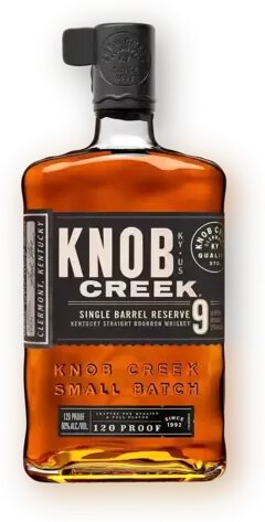 Knob Creek Single Barrel Reserve 9 Years Old 120 Proof