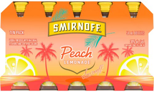 Smirnoff Peach Lemonade Flavored Vodka