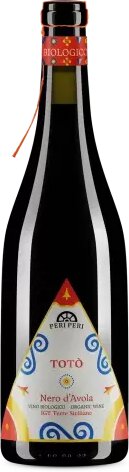 Peri Peri Toto Organic Natural Nero D,avola Terre Siciliane, Italy 750ML (13%ABV)