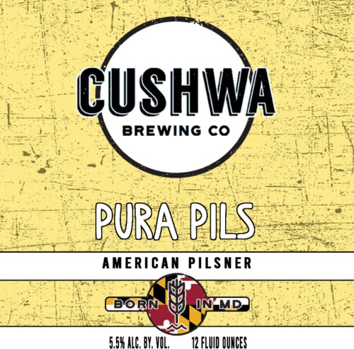 CUSHWA PURA PILS CANS