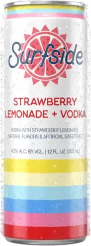 Surfside Strawberry Lemonade & Vodka