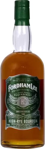 Fordham Lee High Rye Bourbon