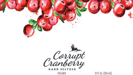 Fort Hill Corrupt Cranberry Seltzer
