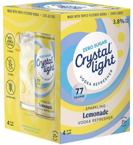 Crystal Light Lemonade Vodka Refresher