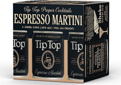 Tip Top Cocktails Espresso Martini