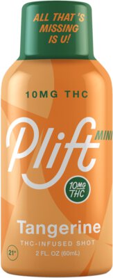 Plift Tangerine 10mg THC Infused Shot