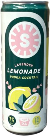 Shifty Lavender Lemonade Vodka Soda