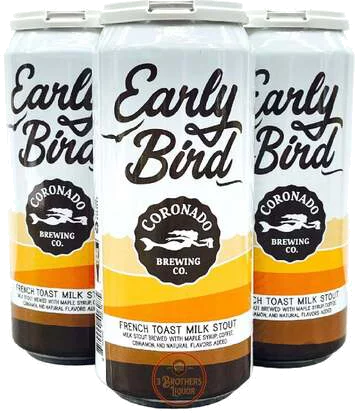 Coronado Early Bird Stout 4pk Cans