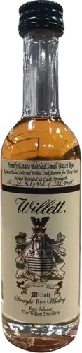 Willet Family Estate Small Batch Cask Strength 3yr Rye 108°