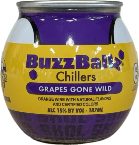 BUZZBALLZ VIKINGS GRAPES 187ML