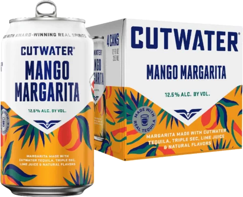 Cutwater Mango Margarita **Retail Price $12** Dining Out
