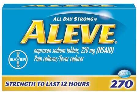 Aleve Pain Killer 220mg