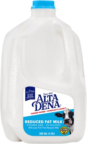 Alta Dena Reduced Fat Milk 2 Gallon