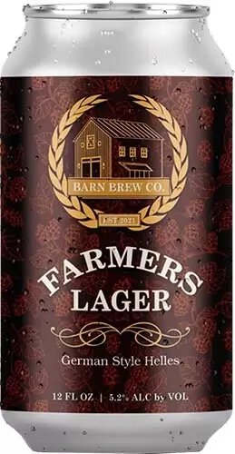 Barn Brew Co Farmers Lager