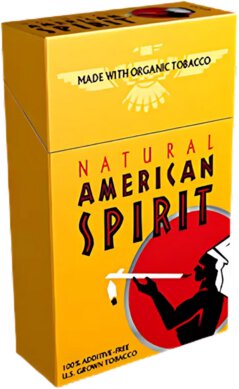 American Spirit Gold Box