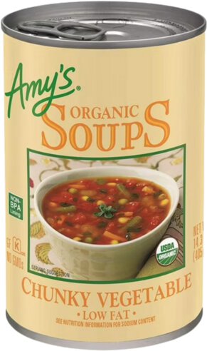 Amy's Kitchen  Chunky Vegetable Soup