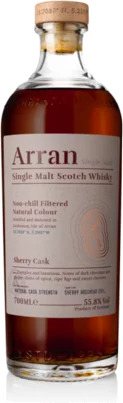 Arran Sherry Cask Strength Single Malt Scotch Whiskey