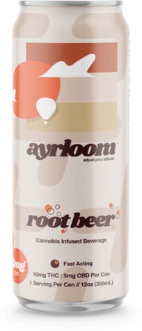 Ayrloom Root Beer 10mg THC Beverage