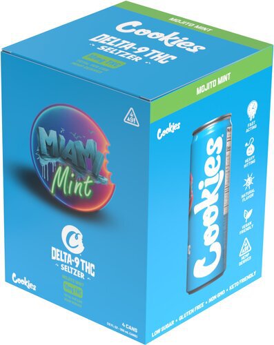 Cookies Miami Mojito Mint 10mg THC Seltzer