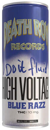 Death Row Blue Razz 10mg THC Do It Fluid High Voltage