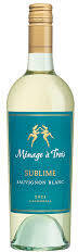 Menage A Trois Sublime Sauvignon Blanc