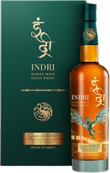 Indri Game of Thrones House of Green House of the Dragon Indian Single Malt Whisky 2024 Release (700ML)