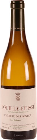 Poully Fuisse Chateau Des Rontets Les Birbettes 750ml