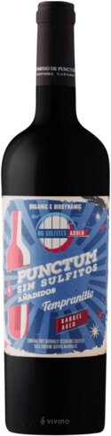 Punctum Sin Sulfitos Tempranillo Barrel Aged