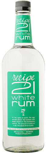 Recipe 21 White Rum 1l