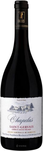 Red Wine Domaine Chapelas Cotes du Rhone