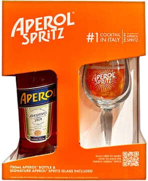 Aperol 750ml Aperitivo Gift Set