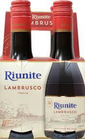 Riunite Lambrusco 4 Pack 187ml